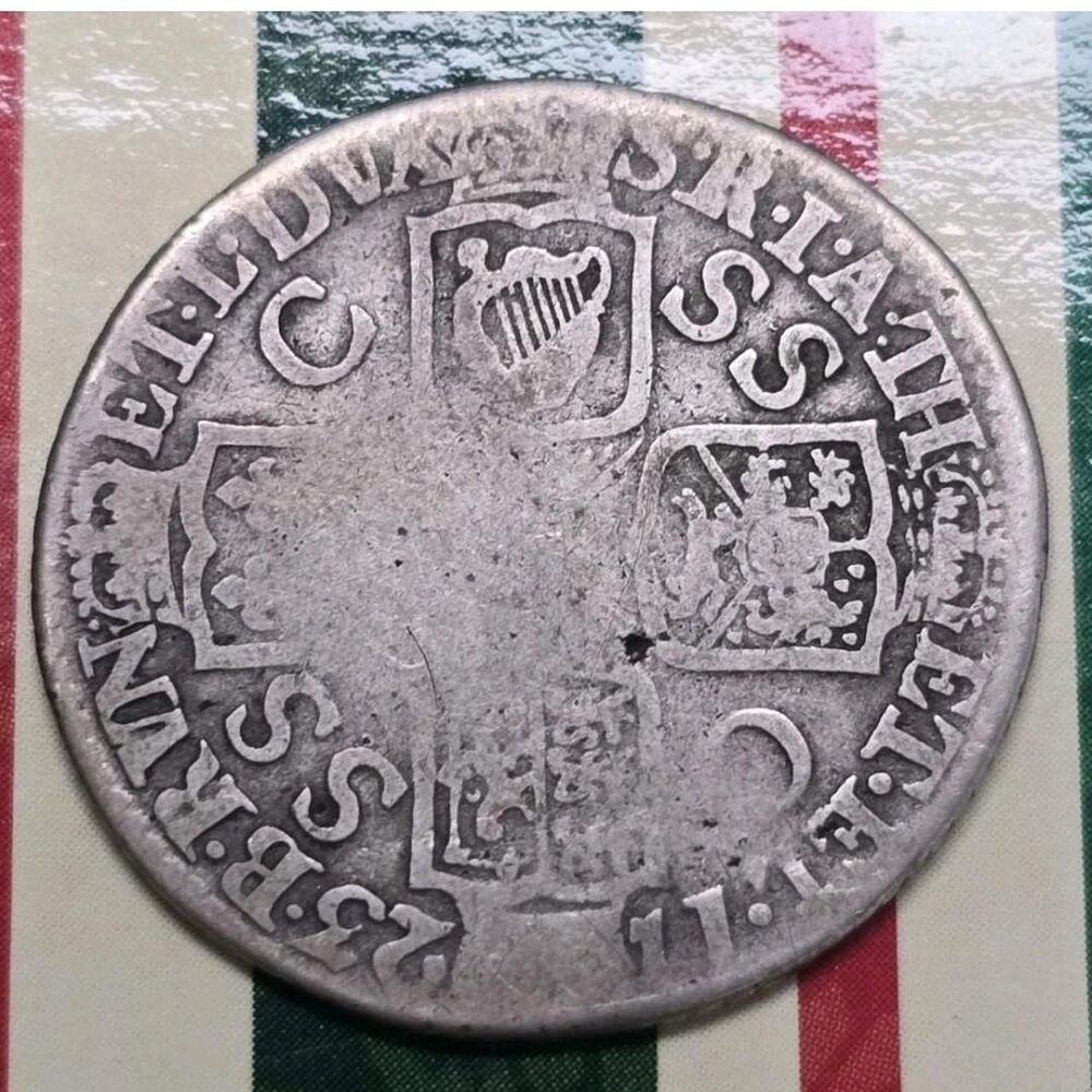 1723 George Silver Shilling (SSC variety)